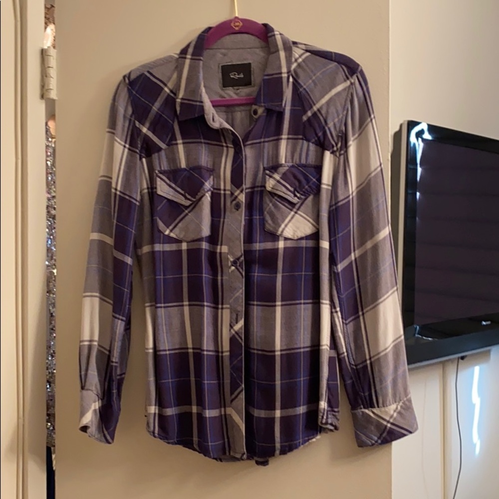 Rails comfy soft button down
